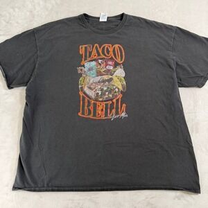 Vintage Taco Bell Live Mas Graphic T-Shirt Mens 3XL